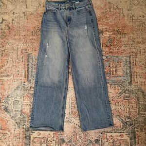 Old Navy Extra High-Rise Sky-Hi Wide Leg Size 8 Secret-Smooth Pockets